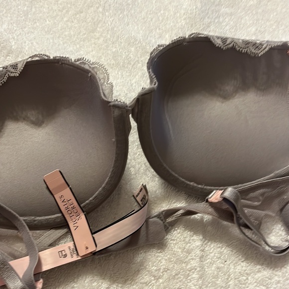 Victoria’s Secret new with tags padded push-up bra 32D Gray - Picture 4 of 5